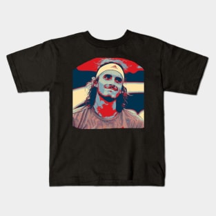 stefanos tsitsipas Kids T-Shirt